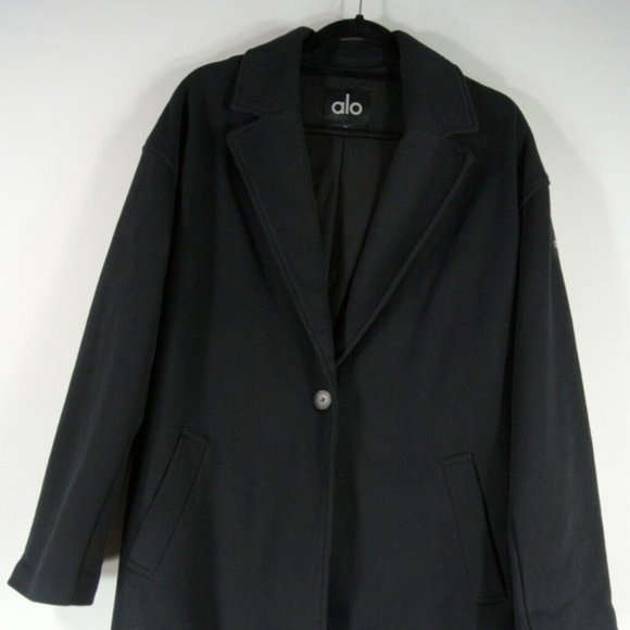 NEW Alo VIP Blazer Trench Coat in Black Size L
beautiful but too big - Picture 5 of 10